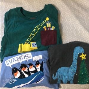 Cat & Jack 3 shirt lot 5t